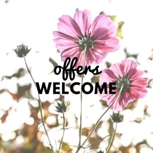 Any reasonable offer is welcomed!